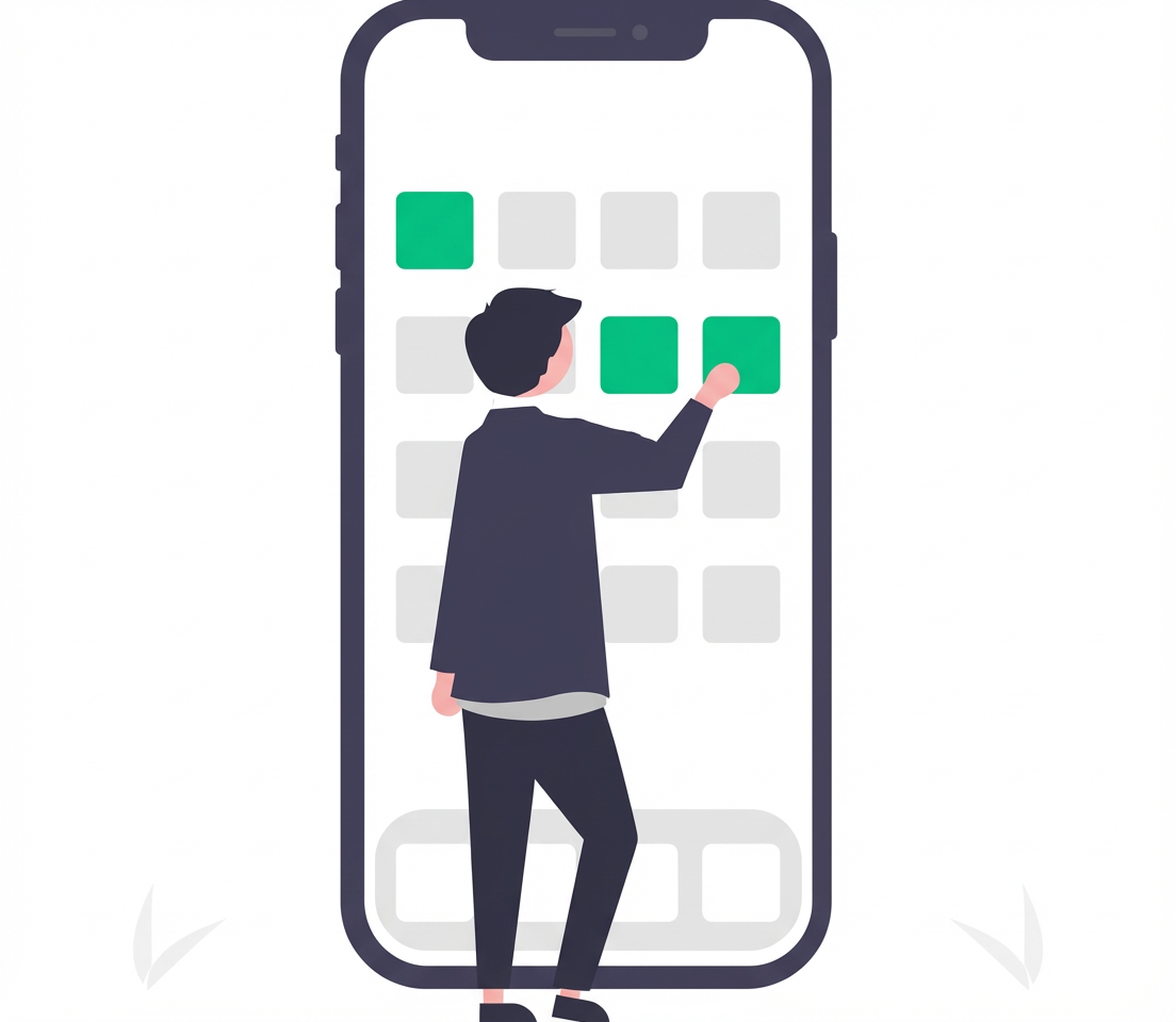 Mobile App illustration